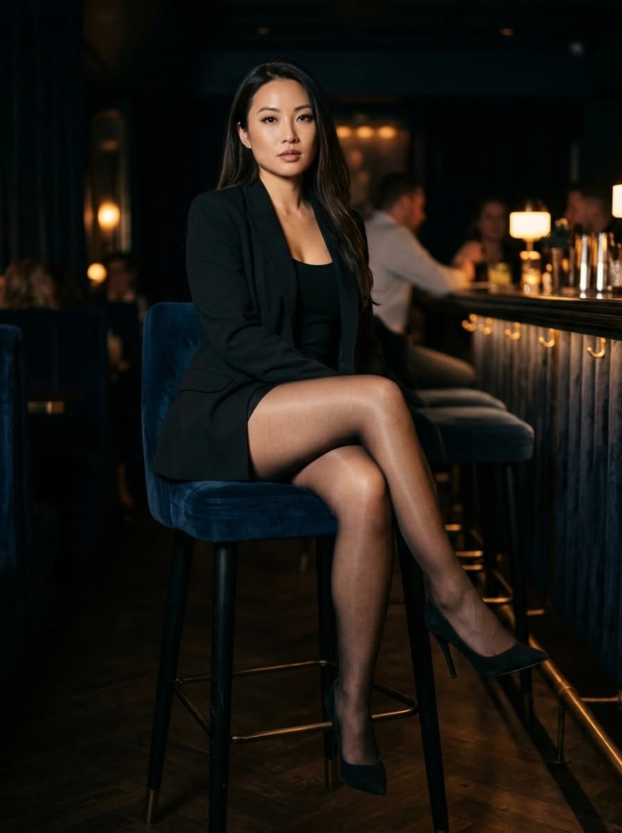 AI generated Tights example - Medium Shot