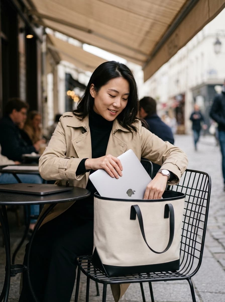 AI generated Tote Bags example - Medium Shot