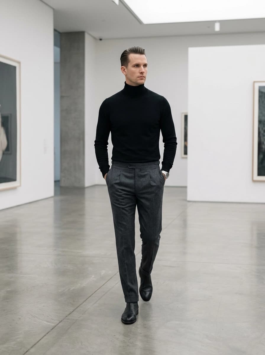 Professional AI photography showcasing Trousers