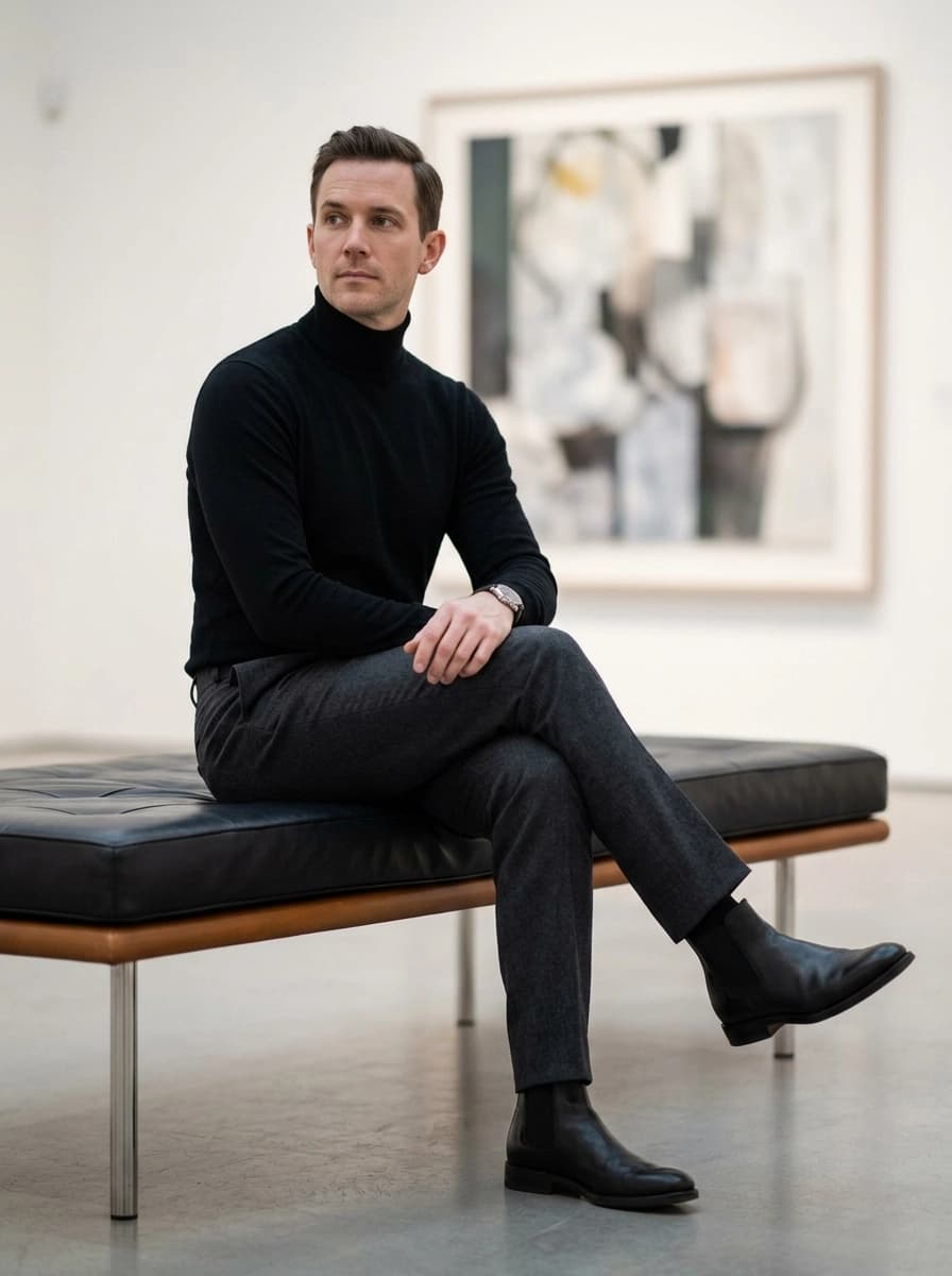 AI generated Trousers example - Medium Shot