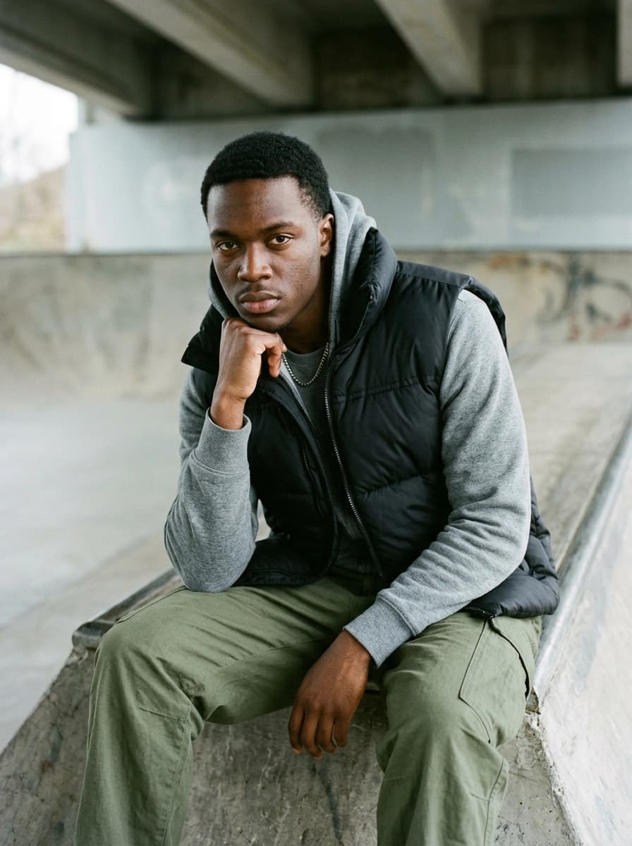 AI generated Vests example - Medium Shot