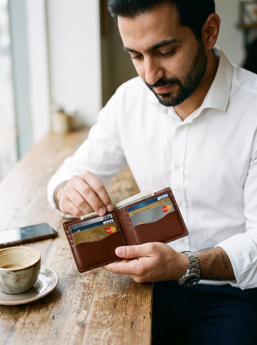 AI generated Wallets example - Medium Shot