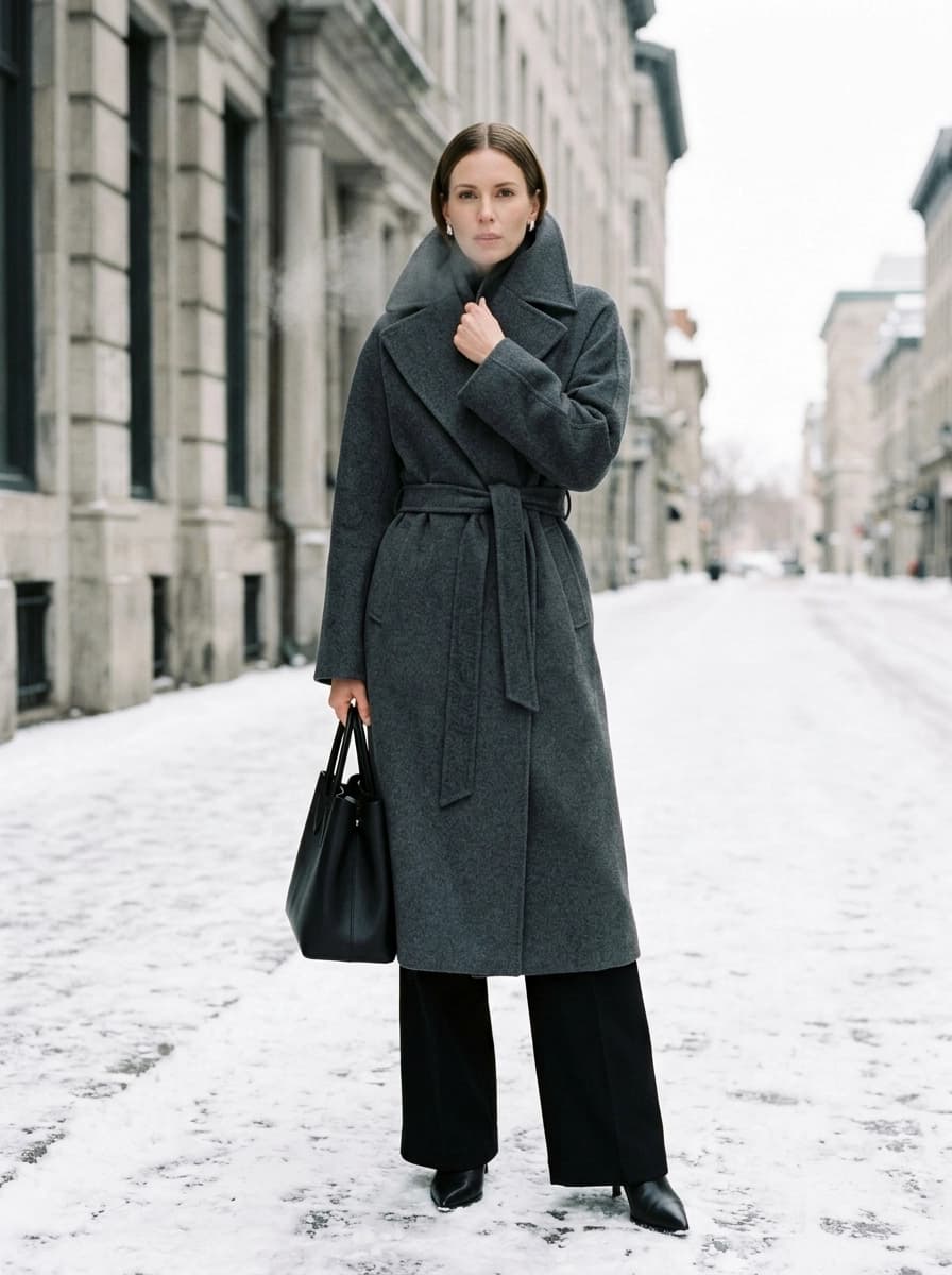 Professional AI photography showcasing Winter Coats